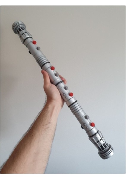 Darth Maul'un Işın Kılıcı Kabzası Star Wars (Standlı)