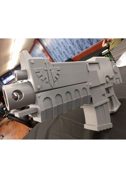 Warhammer 40K Bolter Oyuncak Silah 55 cm (Dev Boy)