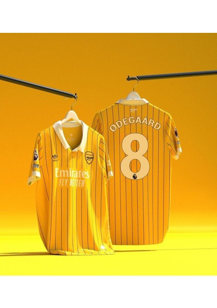 Arsenal 2024/25 Yeni Sezon Martin Ødegaard Özel Konsept Forması