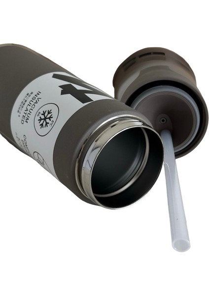 Çift Yalıtımlı Pipetli Vizon 550ML Stainless Steel Vakumlu Termos