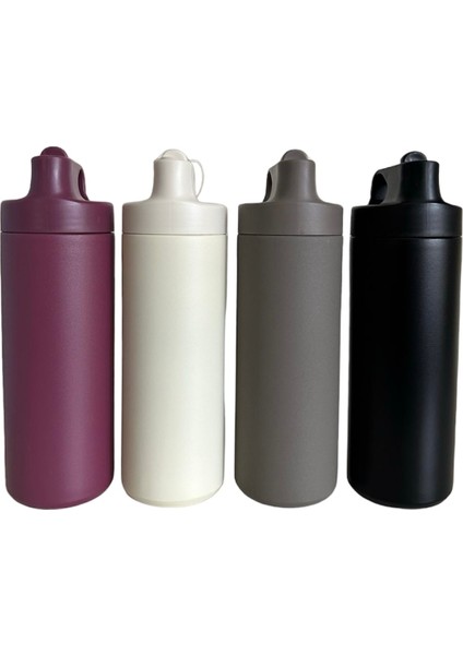 Çift Yalıtımlı Pipetli Vizon 550ML Stainless Steel Vakumlu Termos