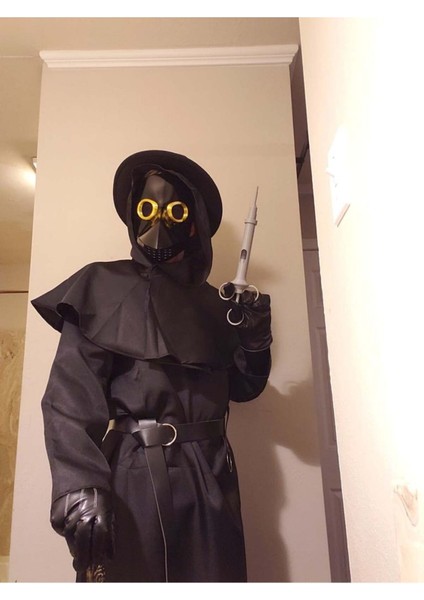 Cosplay Veba Doktoru Şırıngası Cosplay Oyuncak Şırınga