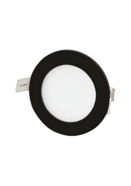 CT-5125 6W/6400K Slim LED Panel Armatür (Siyah Kasa-6 Adet) Beyaz Cata