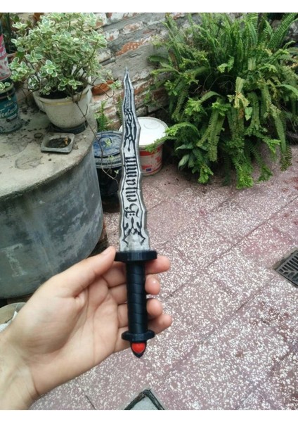 Isme Özel Hançer Rumpelstiltskin Hançer Kişiye Özel Isimli Hançer 17CM