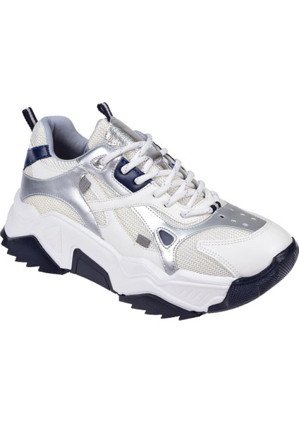 Kadın Spor Ayakkabı Sneaker SMS-65137 Beyaz Laci