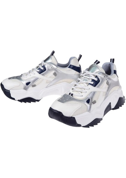 Kadın Spor Ayakkabı Sneaker SMS-65137 Beyaz Laci fırsatları