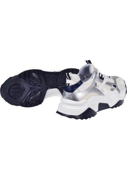 Kadın Spor Ayakkabı Sneaker SMS-65137 Beyaz Laci indirimleri