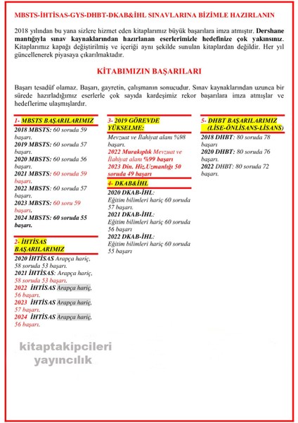 2024 Lisans DHBT Dev Soru Bankası 2 Cilt - Sabri Benli