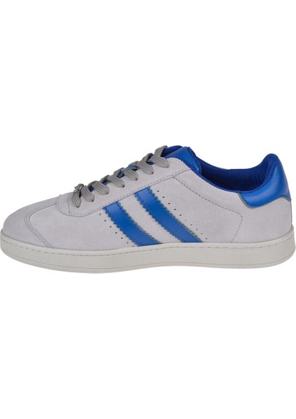 Hakiki Deri Erkek Spor Ayakkabı Sneaker Hj-Kamiq Gri Mavi Süet modelleri