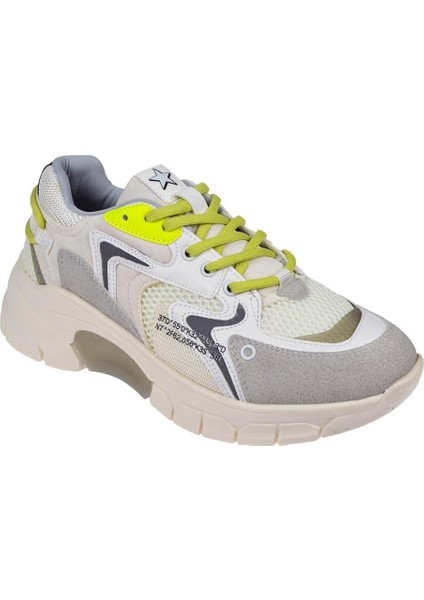 Kadın Spor Ayakkabı Sneaker SMS-51166 GRİ YEŞİL