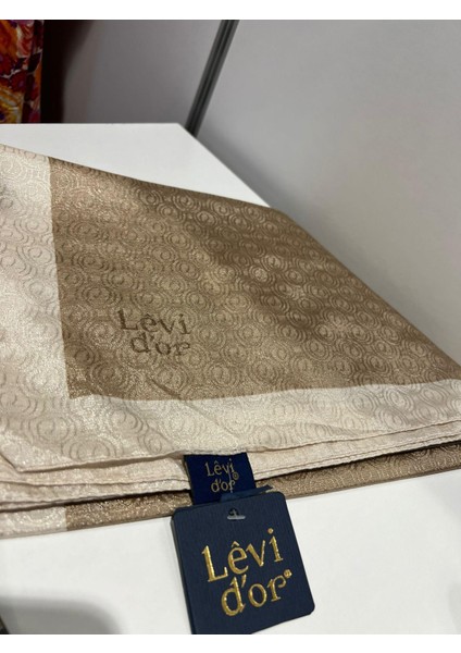 17856 Kadın Monogram Şal