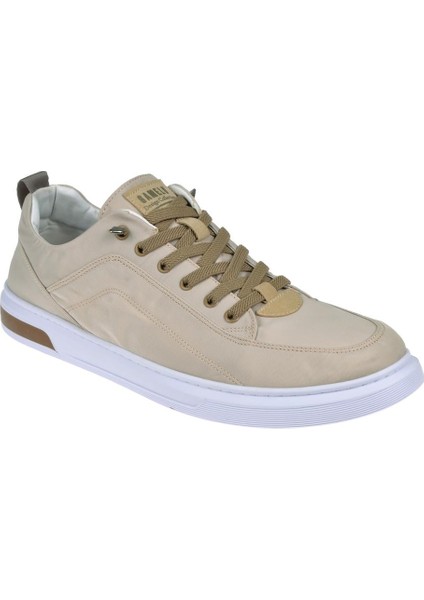 Keten Erkek Spor Ayakkabı Sneaker Ek-Vulgar Bej