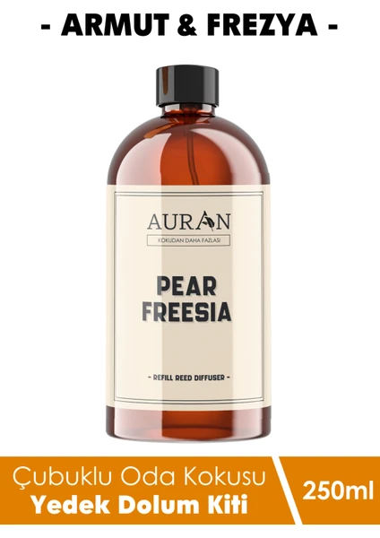 Armut & Frezya Yedek Çubuklu Oda Ve Ortam Kokusu Esansı Yedek Dolum Pear Freesia 250ml