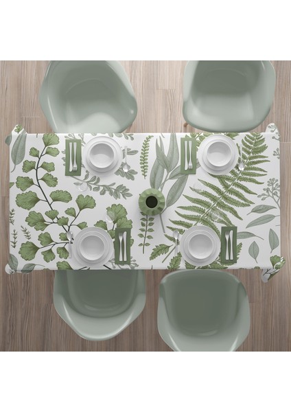 Adaçayı Yeşil Masa Örtüsü