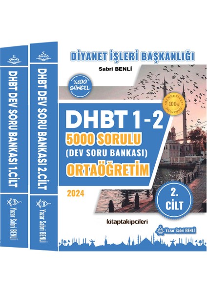 2024 Ortaöğretim Lise DHBT Dev Soru Bankası 2 Cilt - Sabri Benli