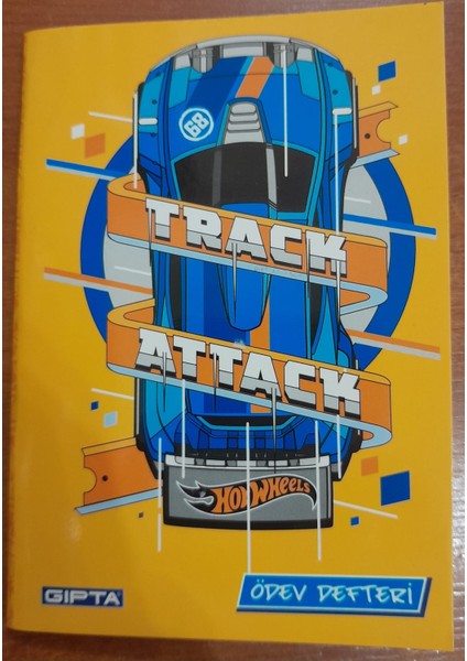 A6 32 Yaprak Ödev Defteri Hot Wheels (4 Adet)