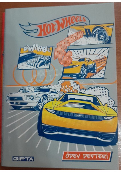 A6 32 Yaprak Ödev Defteri Hot Wheels (4 Adet)