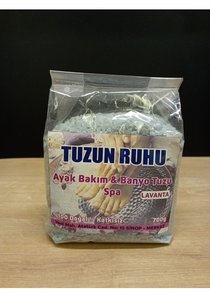 Lavantalı Ayak Bakım Tuzu