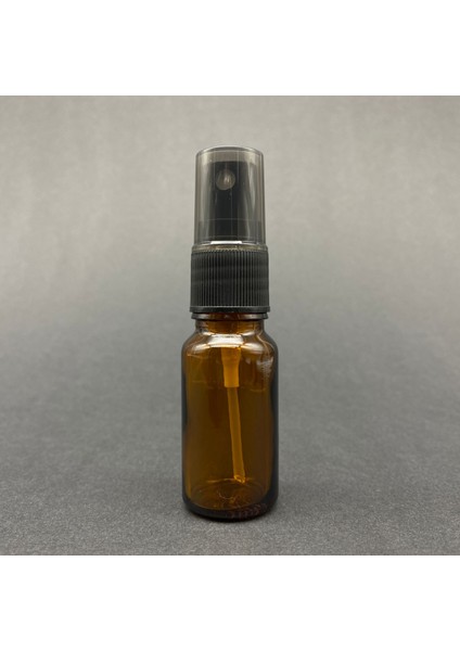 JUNİBELİW 8 Adet Çok Amaçlı Amber 10ml Sprey Fısfıs Kolonya Dezenfektan Cam Şişe Fıs Fıs 8X10ML