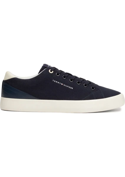 Tommy Hilfiger Th Hı Vulc Low Summer Cvs Mavi Erkek Sneaker