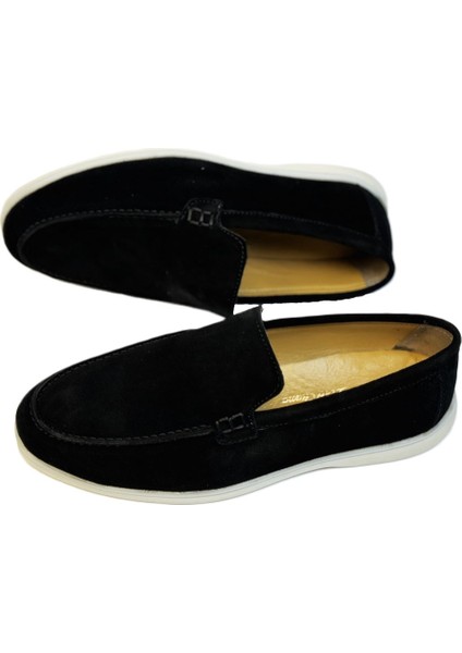 Kafkaslara Lora Süet Loafer Yumuşak Erkek Günlük Yeni Model Ayakkabı
