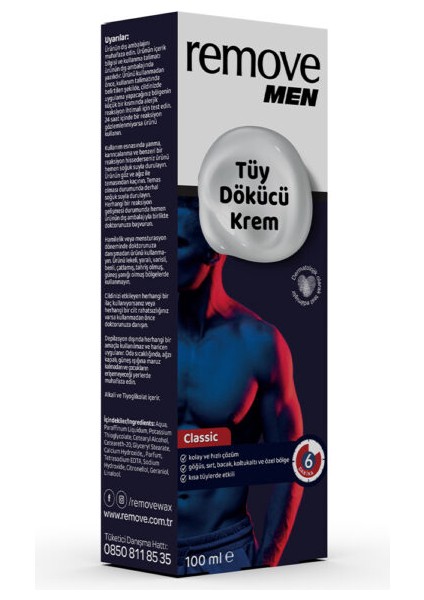 Men Tüy Dökücü 100ML