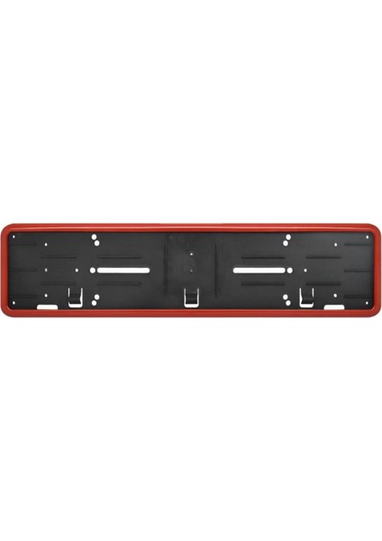Plakalık Yeni Nesil Kırmızı Plakalık 2 Adet