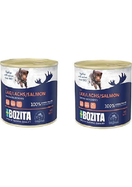 Tahılsız Somon Balıklı Köpek Konservesi 625 gr 2 Adet