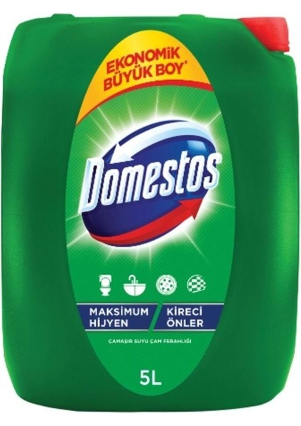 Çamaşır Suyu 20LT Çam Ferahlığı Yoğun Kıvamlı (4pk*5lt) fiyatları