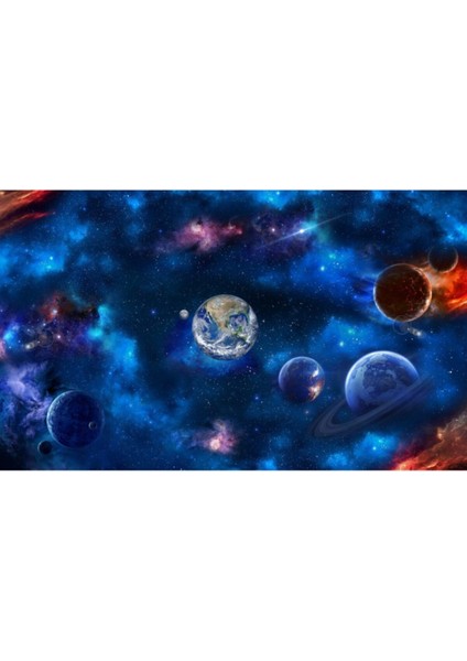 Uzay Gezegen Galaksi Duvar Kağıdı