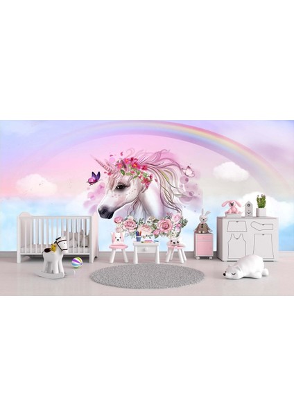 Ünicorn Desen Duvar Kağıdı