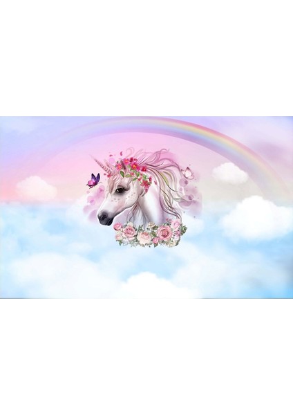 Ünicorn Desen Duvar Kağıdı