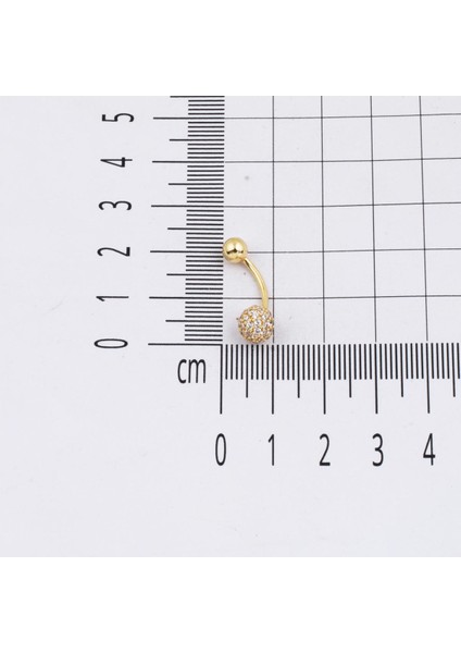 Kadın 14 Ayar Atın Göbek Piercing