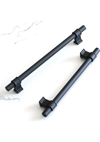 Hisar 224 mm Siyah Kulp Mobilya Mutfak Çekmece Dolap Kapak Dolabı Kulbu Kulpları Kulbu Metal 22.4 mm fiyatları