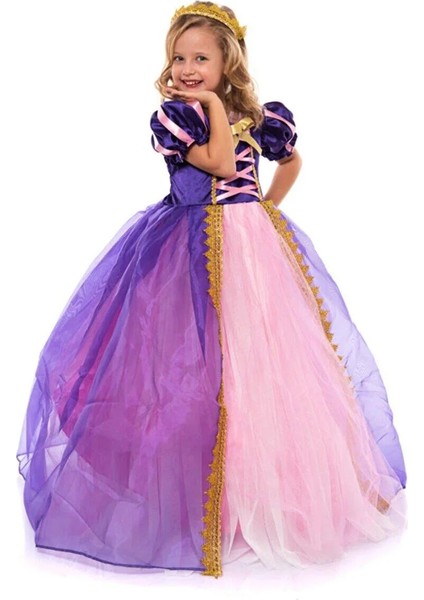 Rapunzel Kostümü - Rapunzel Prenses Kostümü, Rapunzel Elbisesi fiyatları