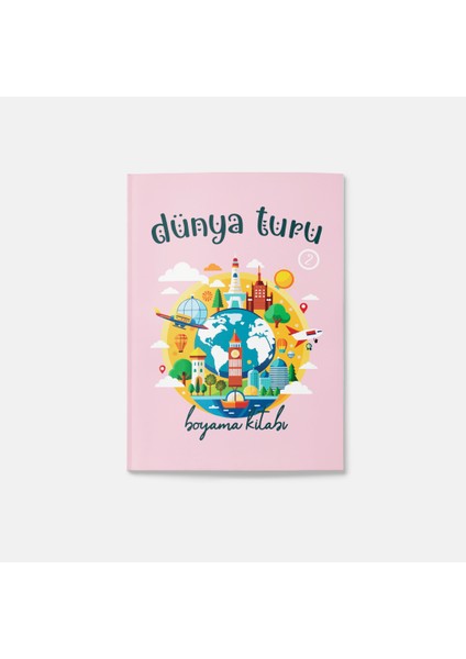 Dünya Turu Boyama Kitabı 2