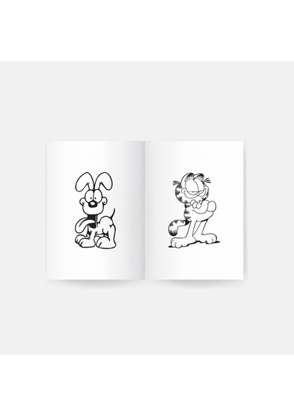 Garfield Boyama Kitabı 2'li Set modelleri