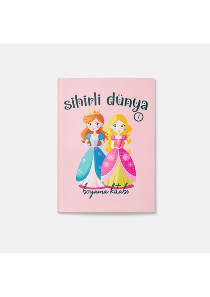 Sihirli Dünya Boyama Kitabı 1
