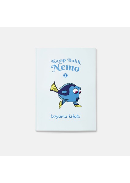 Kayıp Balık Nemo Boyama Kitabı 2