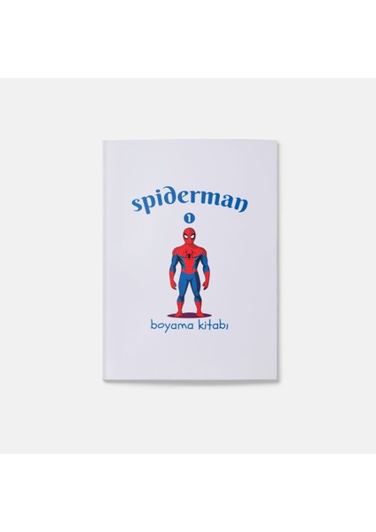 Spiderman Boyama Kitabı 1