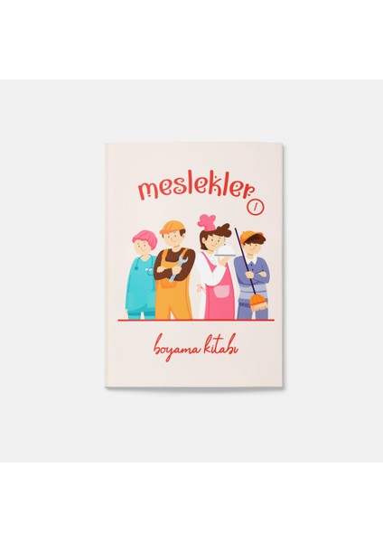 Meslekler Boyama Kitabı 1
