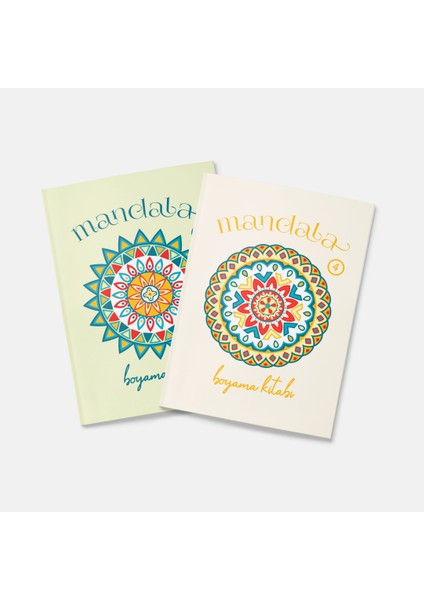 Mandala Boyama Kitabı 2'li Set 2