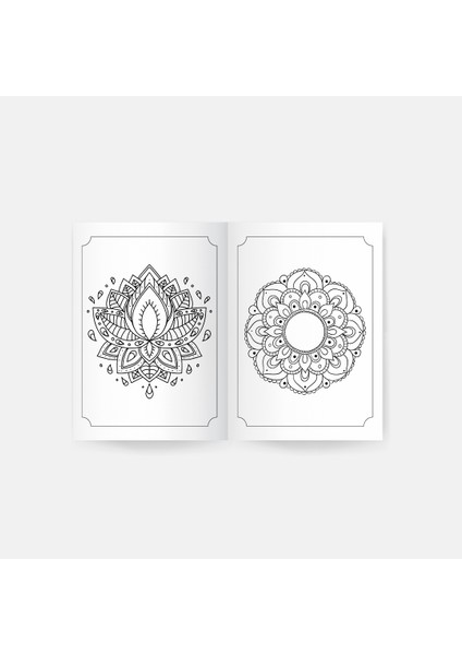 Mandala Boyama Kitabı 2'li Set 2 fiyatları