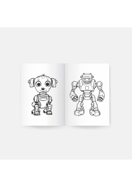 Robotlar Boyama Kitabı 2 fiyatları