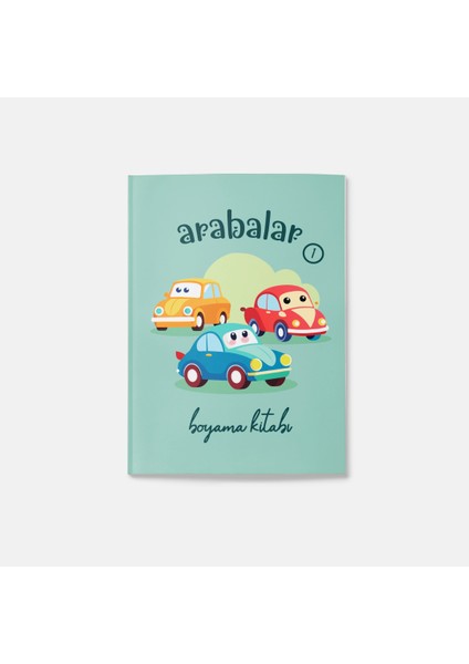 Arabalar Boyama Kitabı 1