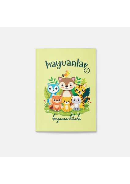 Hayvanlar Boyama Kitabı 1