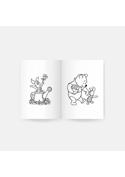 Winnie The Pooh Boyama Kitabı 2'li Set