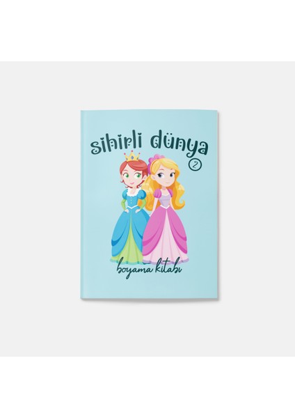 Sihirli Dünya Boyama Kitabı 2