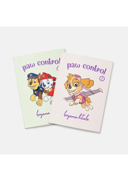 Paw Control Boyama Kitabı 2'li Set