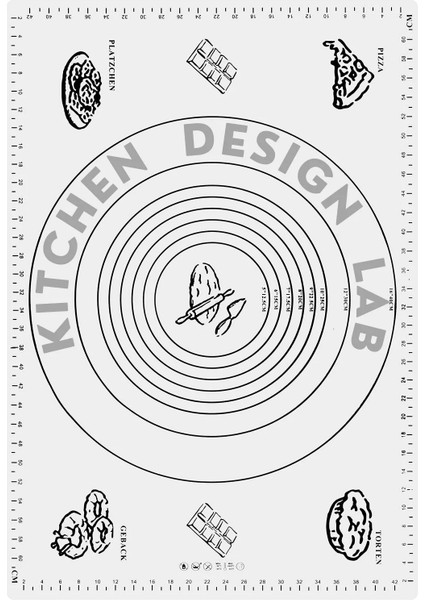 2'Li Set Beyaz 45 X 65 Cm Silikon Hamur Açma Matı Ve Kare Mantımatik Seti fiyatları